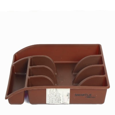 Smartle Cutlery Tray Brown 1 pc