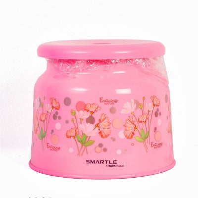 Smartle Printed Round Patla Pink 1 pc