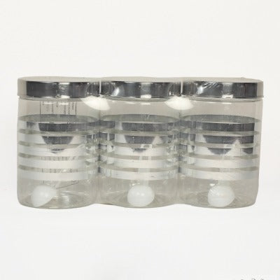 Smartle Silverline Container 1100 Ml set of 3