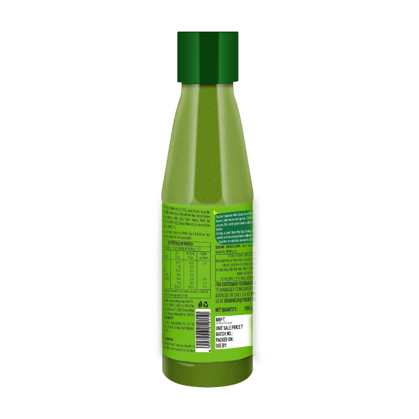Fabsta Coriander Mint Sauce 200 g