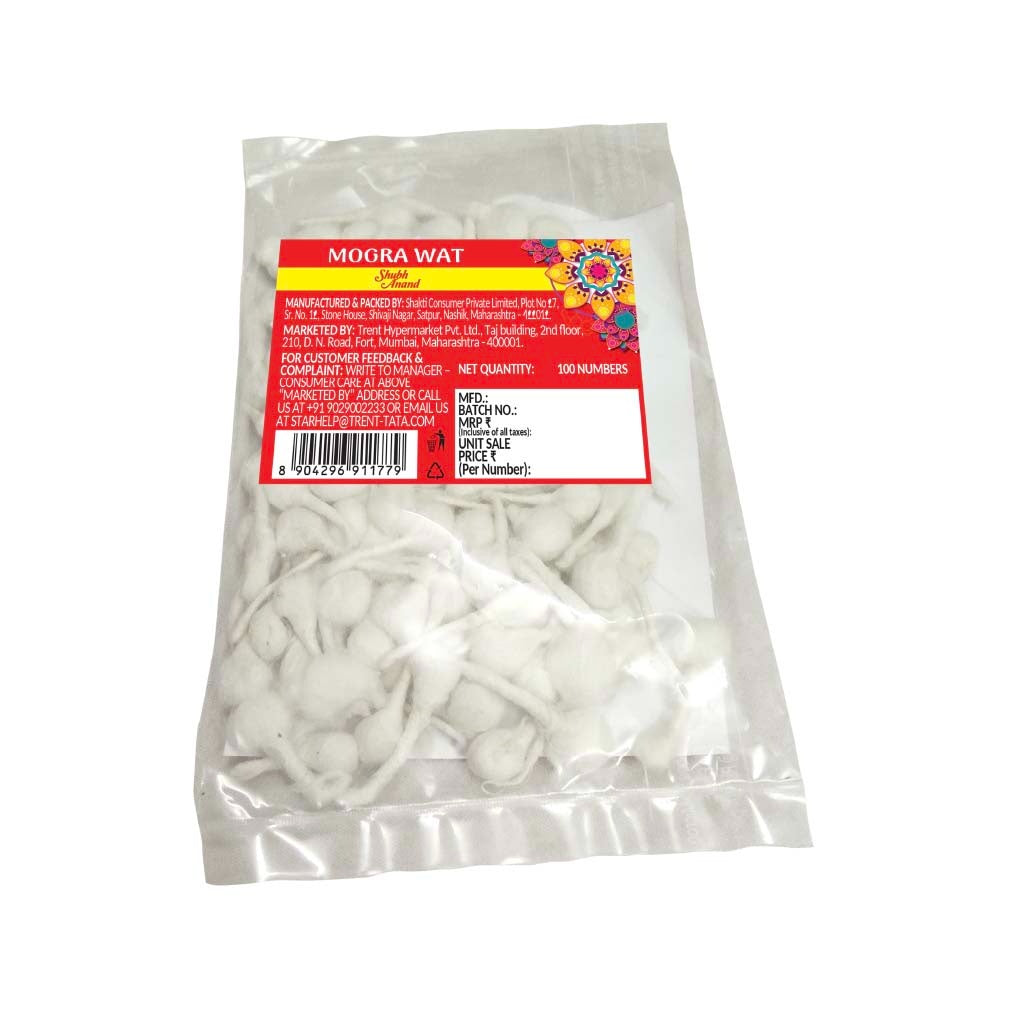 Shubh Anand Mogra Watt, 100 Pcs