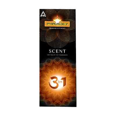 Mangaldeep 3 In 1 Scent Agarbatti 213 g