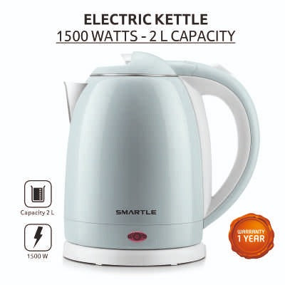 Smartle 2 Ltr Coloured Kettle 1 pc