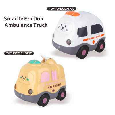 Smartle Ambulance Truck Friction Toy 1 Pc