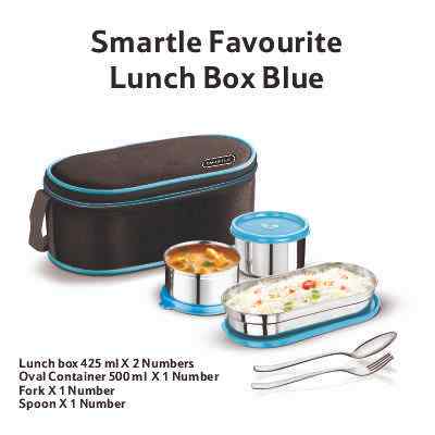 Smartle Favourite Lunch Box Blue 1 pc