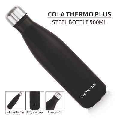 Smartle Cola Thermoplus Flask Black 500 Ml 1 pc
