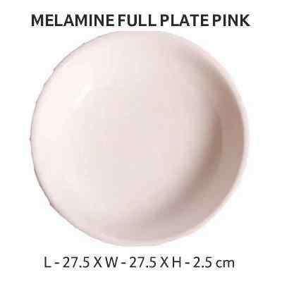 Smartle Melamine Full Plate Pink 1 pc