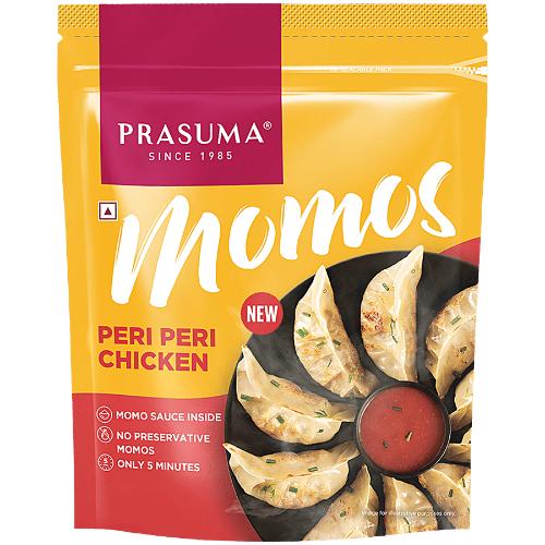 Prasuma Periperi Chicken Momos 250 gm