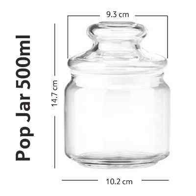 Smartle Pop Jar 500 Ml 1 pc