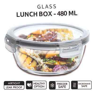 Smartle Keep Fresh Borosilicate Container Square 480 Ml 1 pc