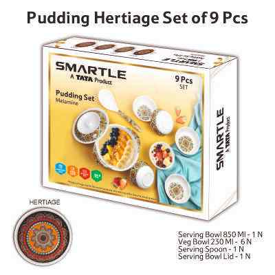 Smartle Vintage Pudding Set set of 9