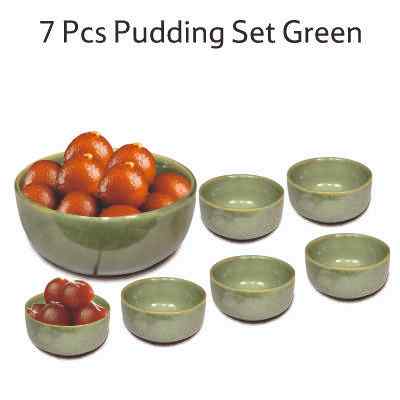 Smartle Pudding Set Green set of 7