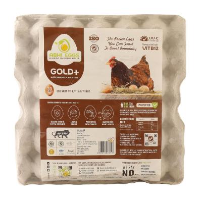 Abhi Gold Brown Eggs pack of 30