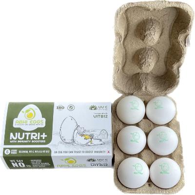 Abhi Nutri White Eggs pack of 6