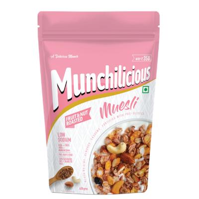 Munchilicious Muesli Fruit & Nuts Roasted 350 gm