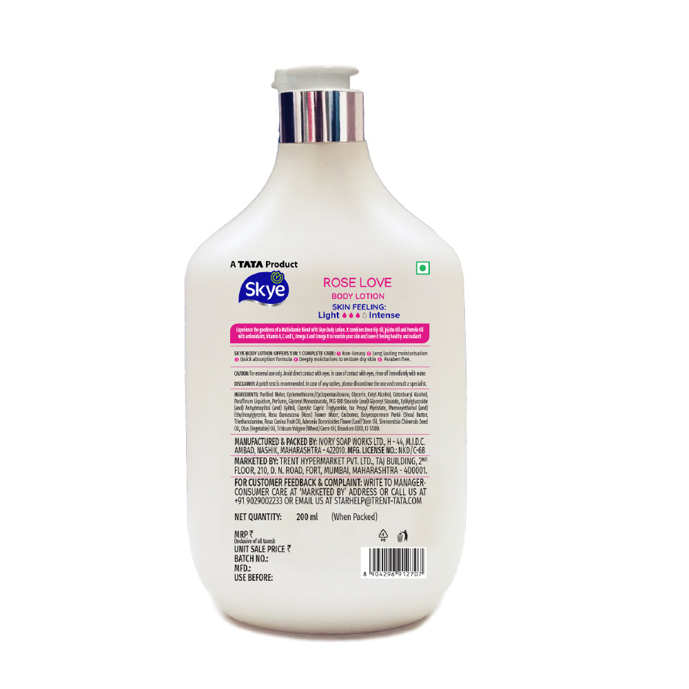 Skye Rose Love Body Lotion 200 ml
