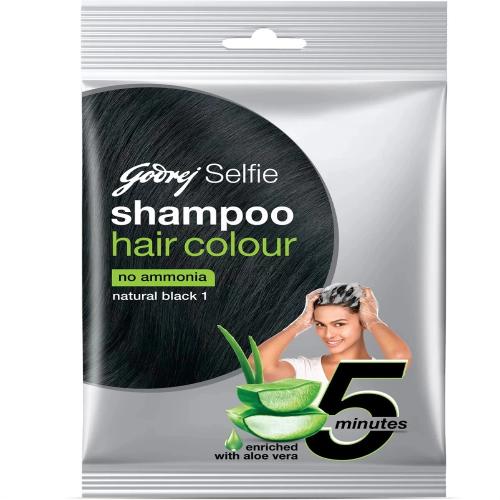 Godrej Expert Natural Black Shampoo Hair Colour 20 Ml