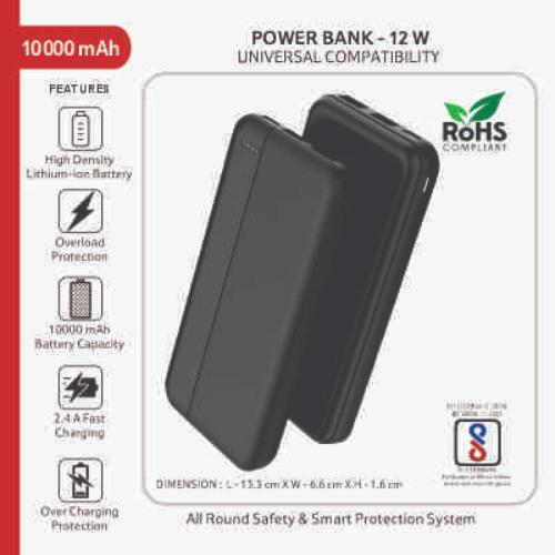 Smartle Powerbank 12W 9000 Mah 1 pc
