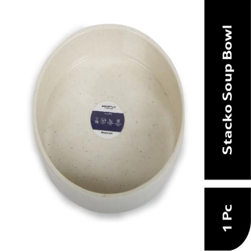 Smartle Stacko Soup Bowl Off White 1 pc