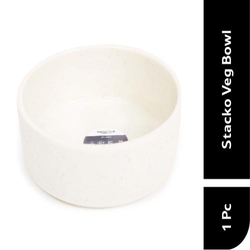 Smartle Stacko Veg Bowl Off White 1 pc