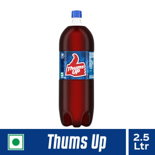Thums Up Carbonated Soft Drink Pet Bottle 2.5 ltr