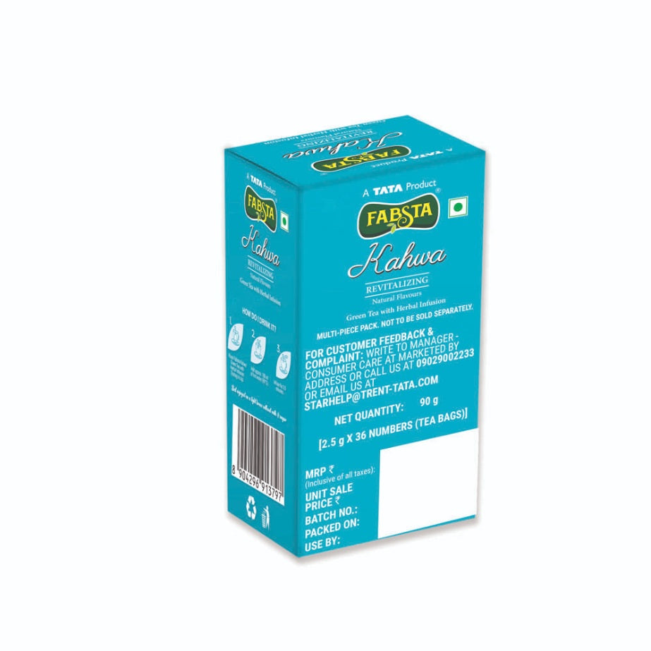 Fabsta Kahwa Green Tea, 90 g