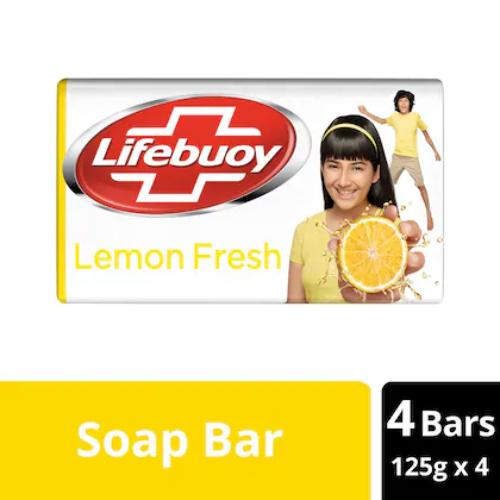 Lifebuoy Lemon Fresh Soap 4x125 g