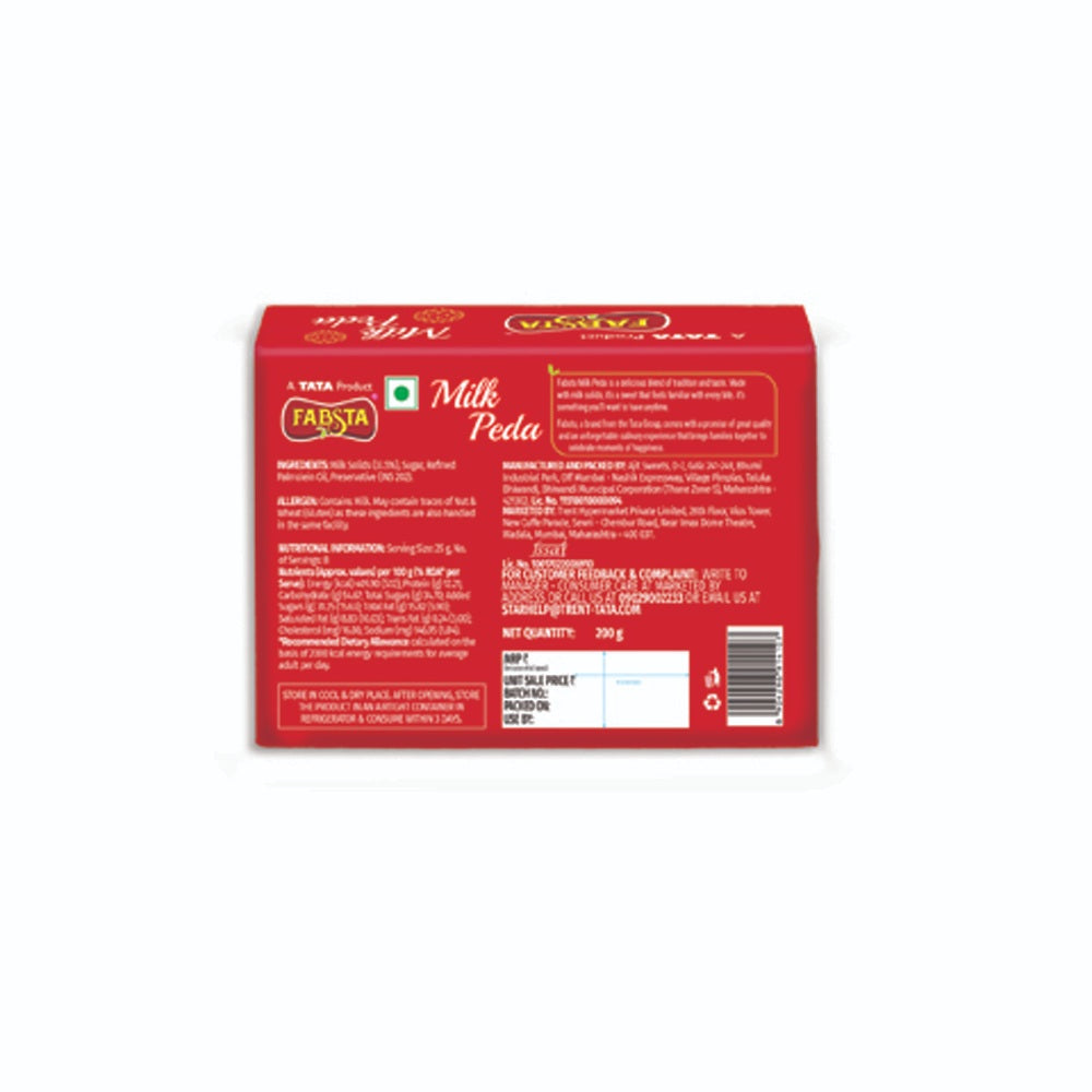 Fabsta Milk Peda 200 g