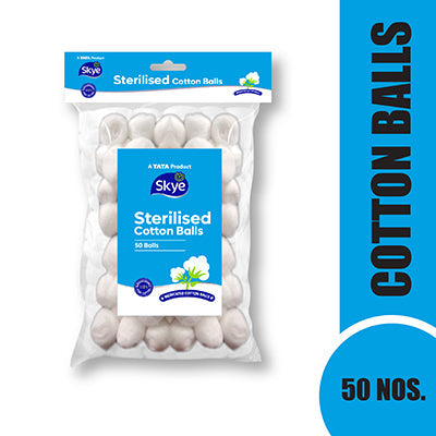 Skye Sterilised Cotton Balls 50 pcs