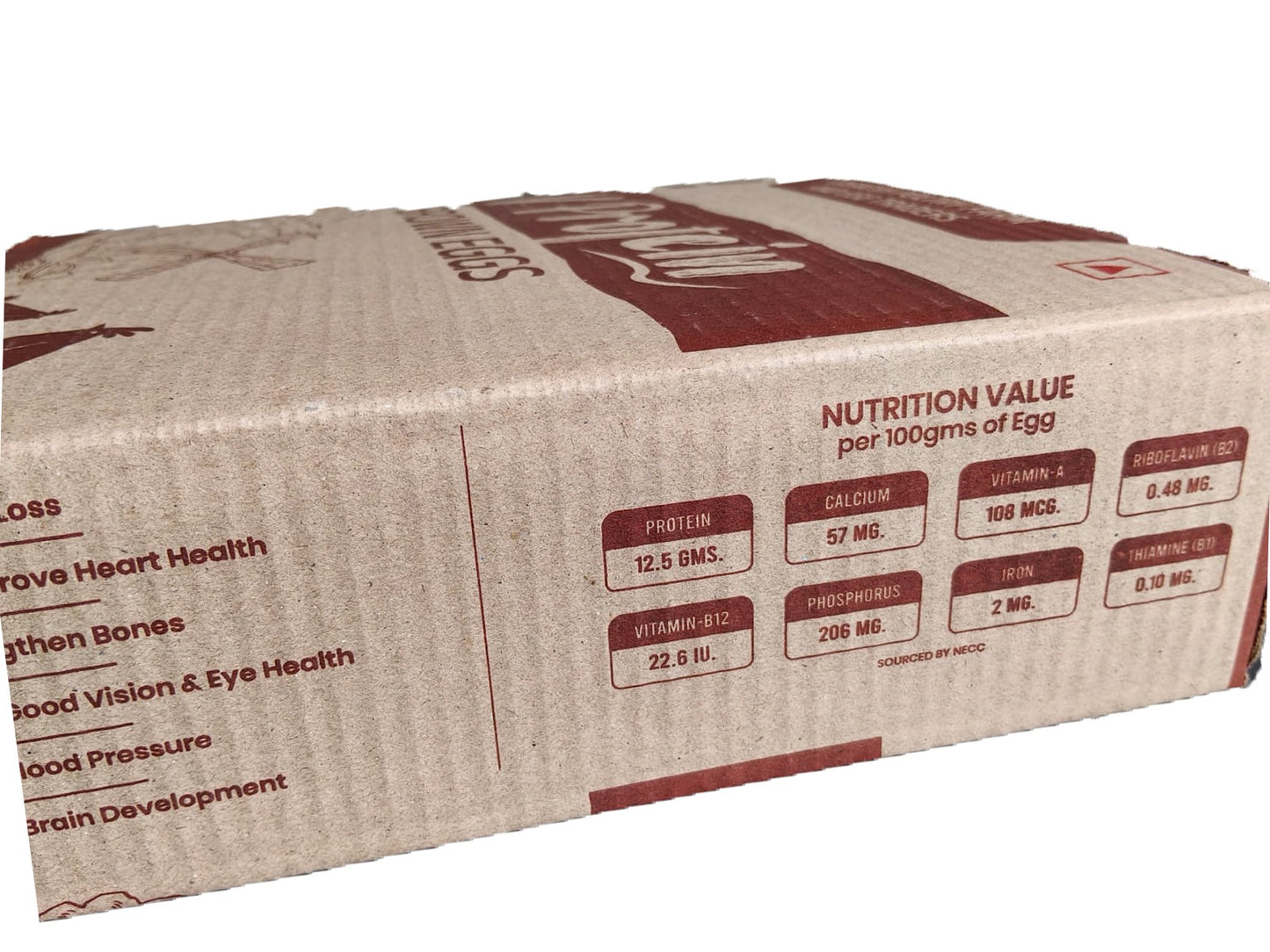 V Protein Brown Eggs pack of 30 pcs