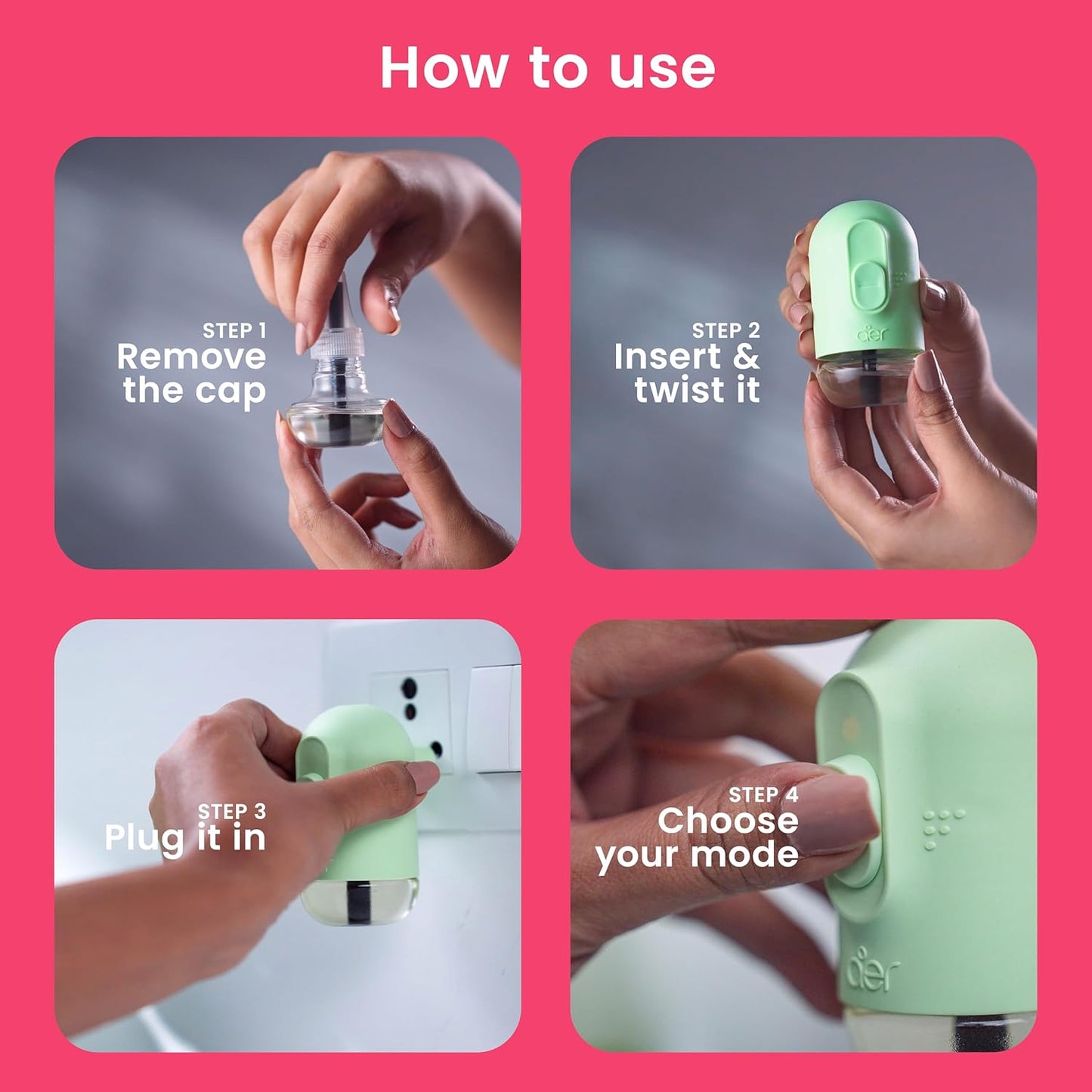 Godrej Aer Plug Rose Blossom Machine & Freshner 1 pc