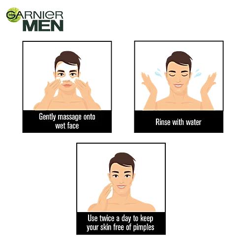 Garnier Men Oil Clear Face Wash 150m