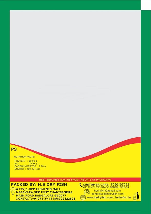 H.S Dry Nathli Pickle Jar 200 gm