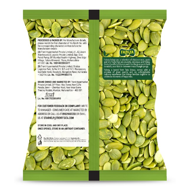 Fabsta Roasted Pumpkin Seeds, 100 g