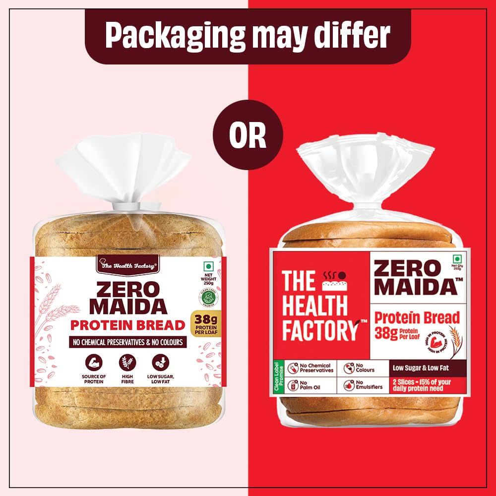 The Health Factory Zero Maida Protein Bread 250 g