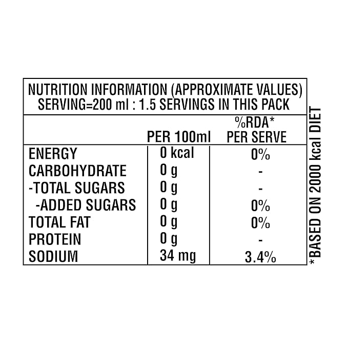 Schweppes Zero Tonic Water Can 300 ml