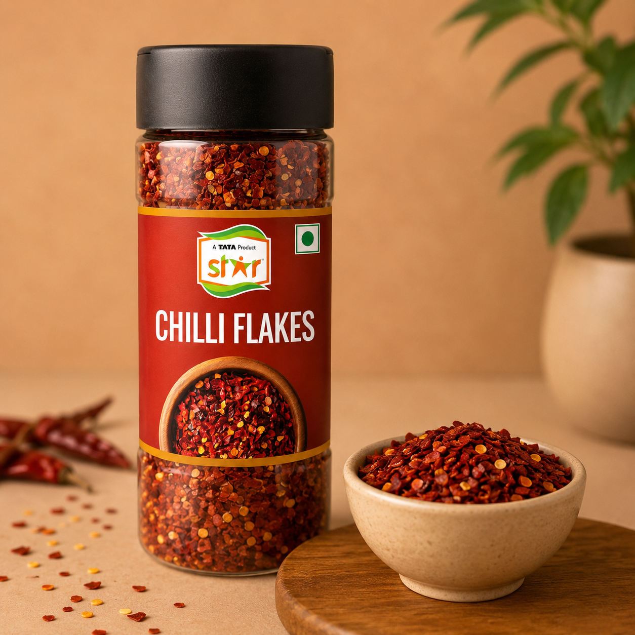 Star Chilli Flakes Jar 55 g