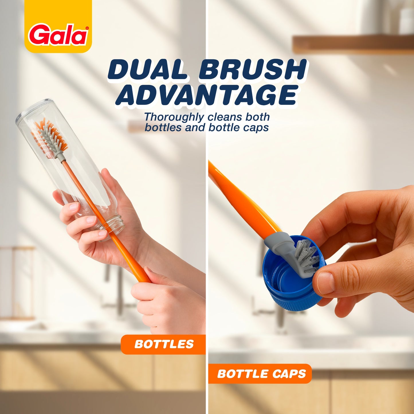 Gala Antibac Bottle Cleaning Brush 1 Pc