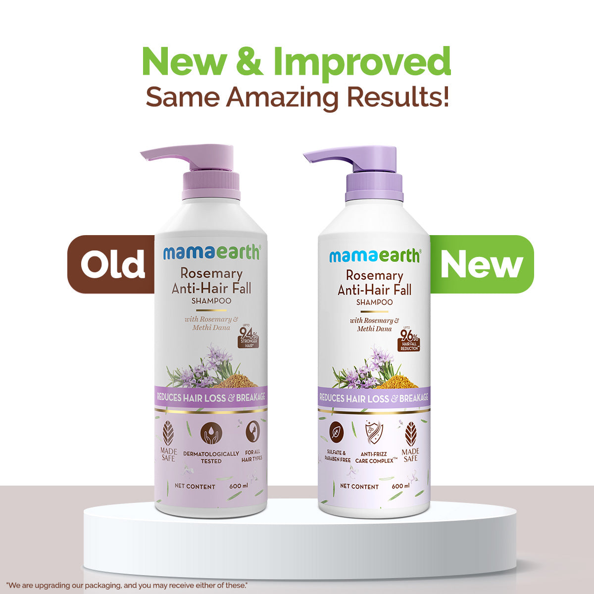 Mama Earth Rosemary Anti hair Fall Shampoo 600 ml