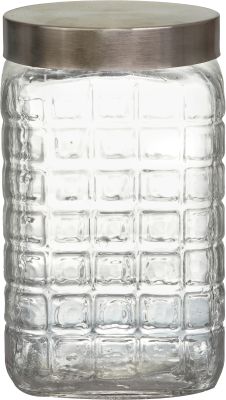 Smartle Silverlid Glass Jar 1175 ml