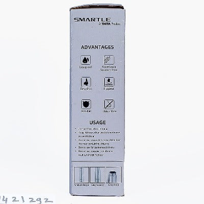 Smartle Blue Bell Steel Bottle 1 Ltr Pack Of 1