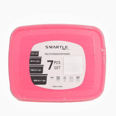 Smartle Container Pink set of 7