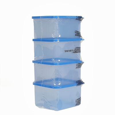 Smartle Fresia Opaue Container Blue set of 4
