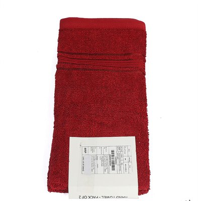 Smartle Hand Towel Red set of 2