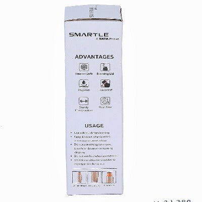 Smartle Maco Steel Bottle Pink 700 Ml pack of 1