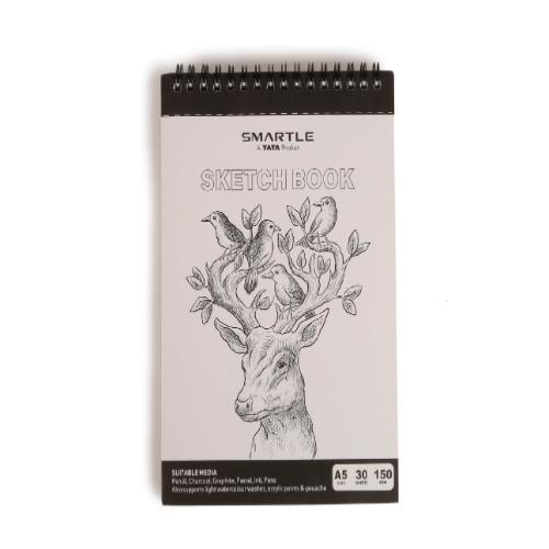 Smartle Sketch Book A5 150 Gsm 30 Sheet 1 pc