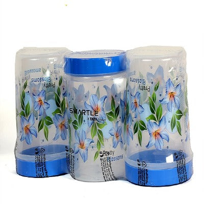 Smartle Spacio Container Blue 500 Ml set of 3
