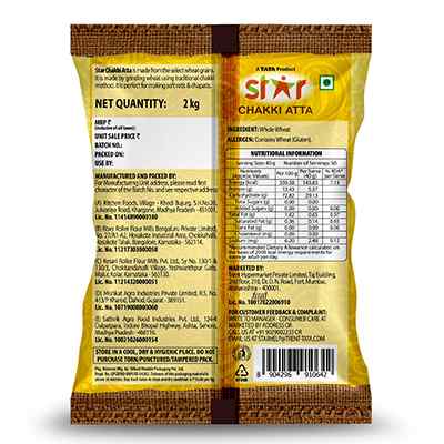 Star Chakki Fresh Atta 2 Kg