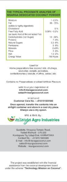 Star Coconut Powder 200 gm