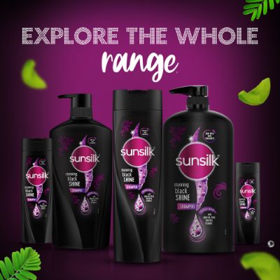 Sunsilk Stunning Black Shine Shampoo 650 Ml